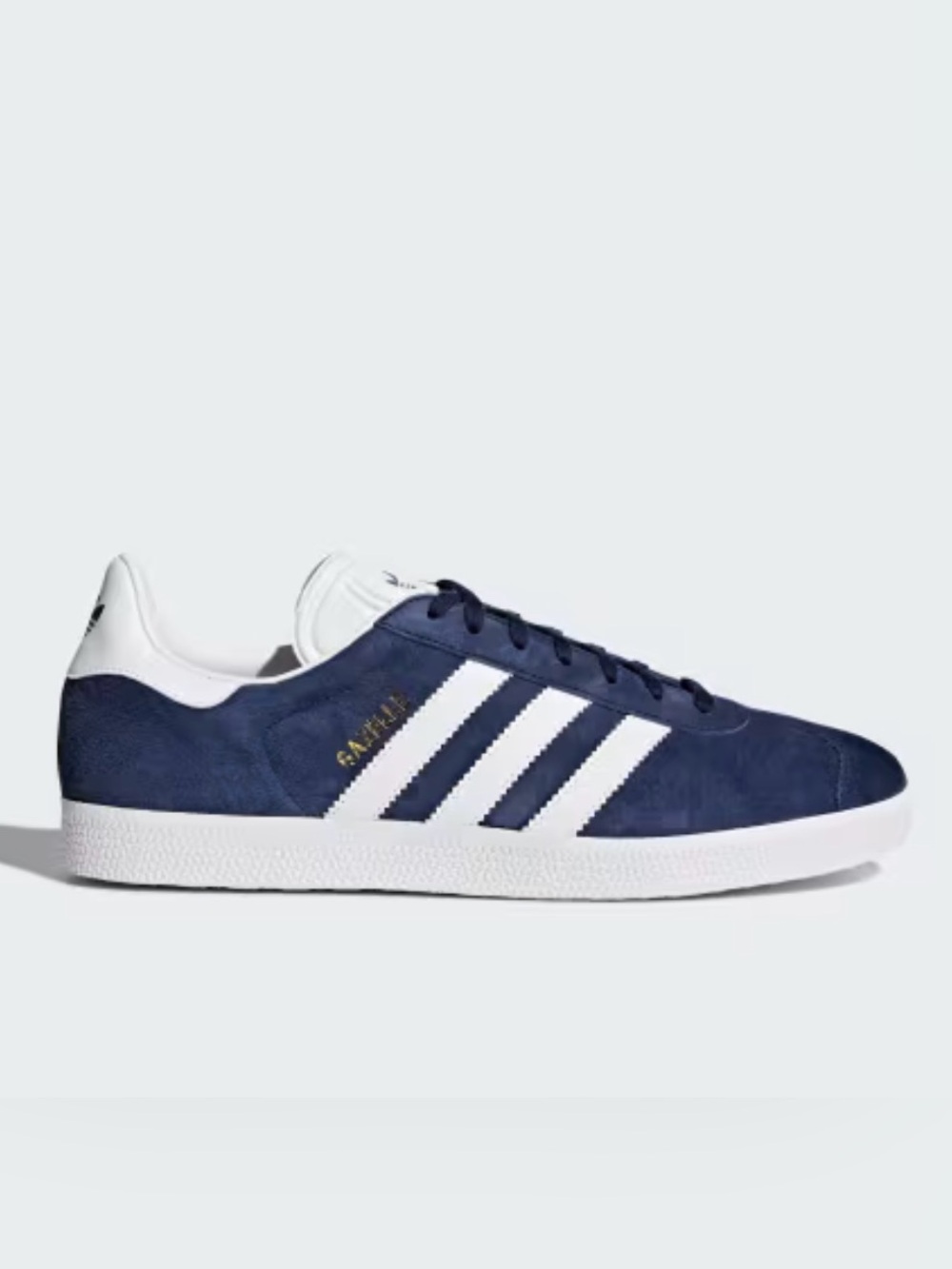 Adidas Gazelle Suede Sneakers in Navy and White
